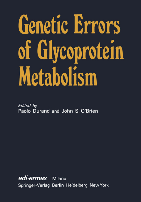 Genetic Errors of Glycoprotein Metabolism - 