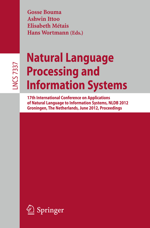 Natural Language Processing and Information Systems - 