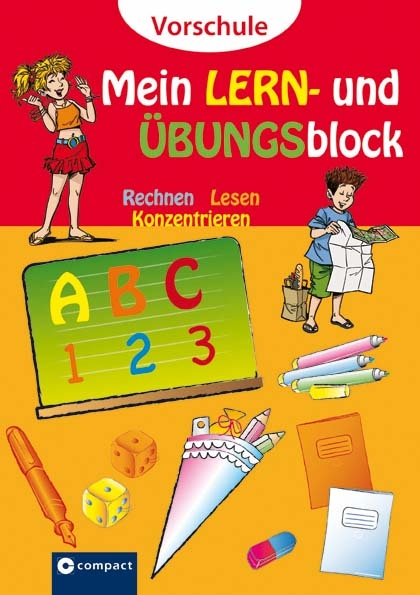 Mein Lern- & Übungsblock Vorschule