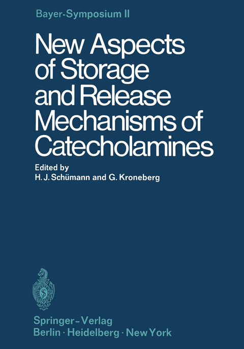 New Aspects of Storage and Release Mechanisms of Catecholamines - 