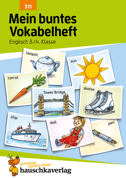 Mein buntes Vokabelheft. Englisch 3./4. Klasse, A5-Heft - Ludwig Waas