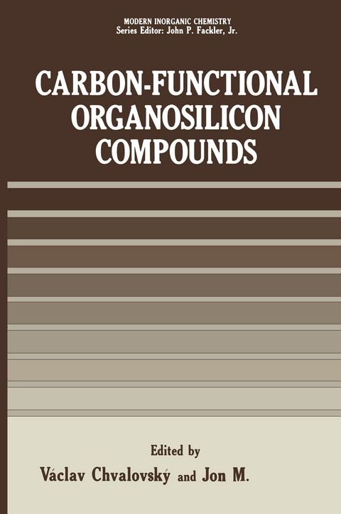 Carbon-Functional Organosilicon Compounds - 