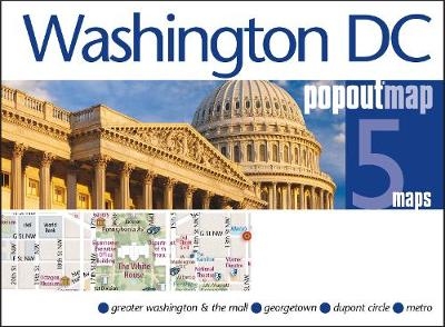 Washington DC PopOut Map - Popout Maps