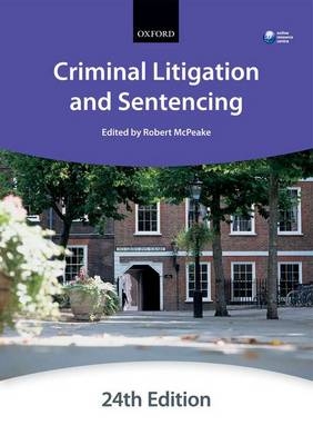 Criminal Litigation and Sentencing - the City Law School