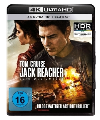 Jack Reacher: Kein Weg zurück 4K, 2 UHD-Blu-ray