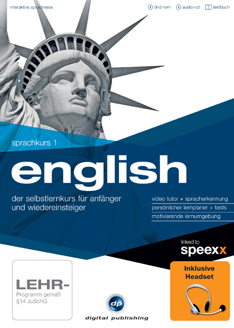 Sprachkurs 1 English + Headset