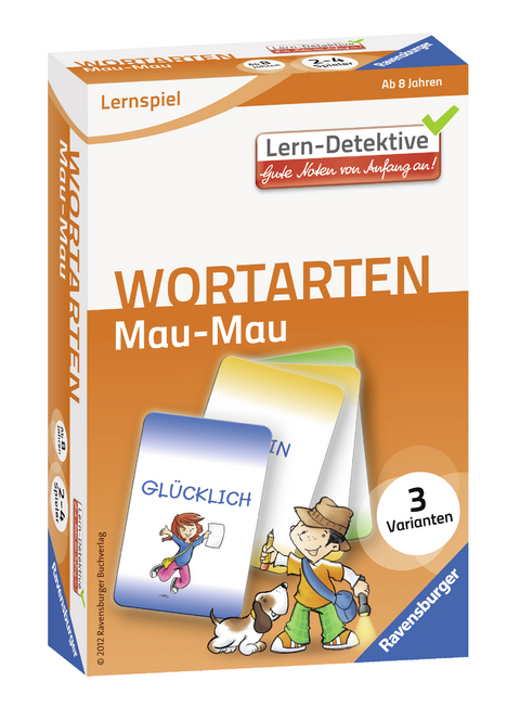 Wortarten. Mau-Mau (Lernspiel)