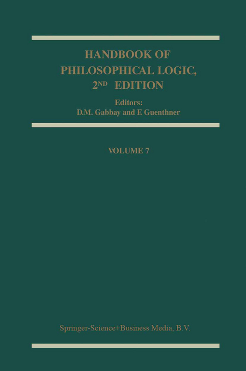 Handbook of Philosophical Logic - 