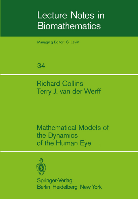 Mathematical Models of the Dynamics of the Human Eye - R. Collins, T. J. van der Werff