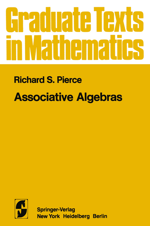 Associative Algebras - R.S. Pierce