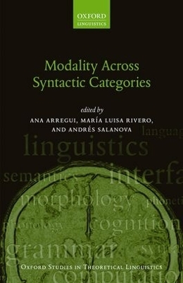 Modality Across Syntactic Categories - 