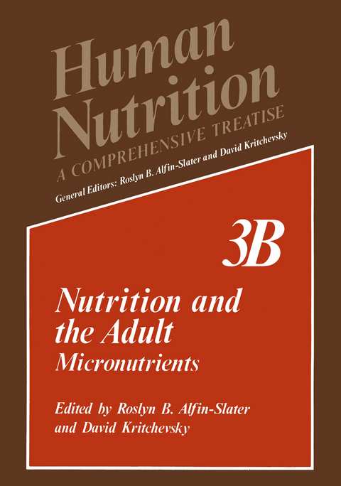 Nutrition and the Adult - 