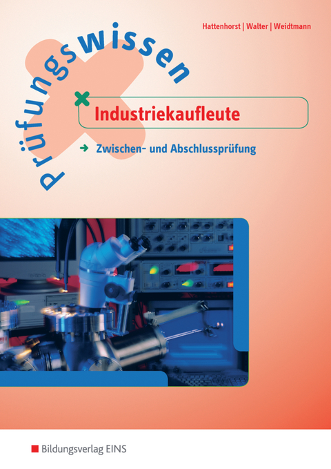 Prüfungsvorbereitung / Prüfungswissen Industriekaufleute - Anita Hattenhorst, Klaus Walter, Bernd Weidtmann