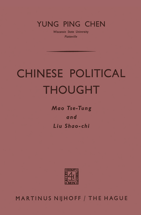 Chinese Political Thought - Yung Ping Chen