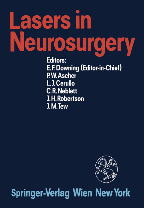 Lasers in Neurosurgery - 