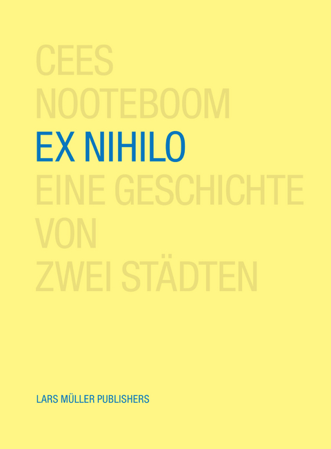 Ex Nihilo - Cees Nooteboom