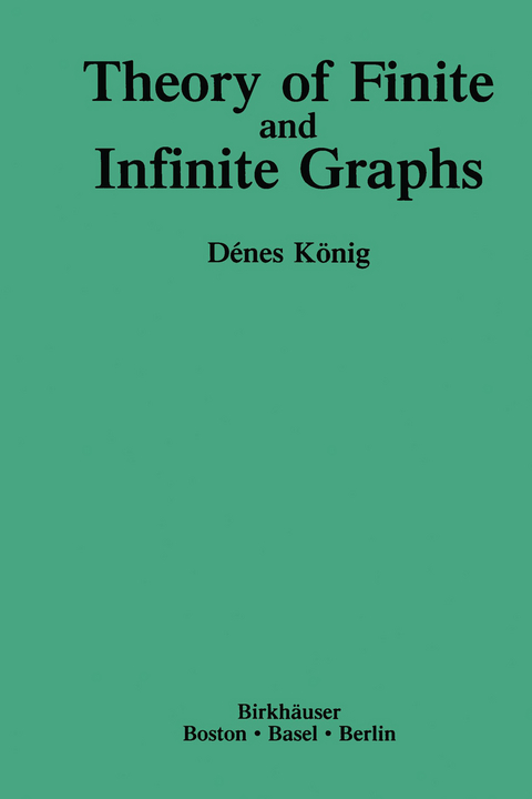 Theory of Finite and Infinite Graphs - Denes König