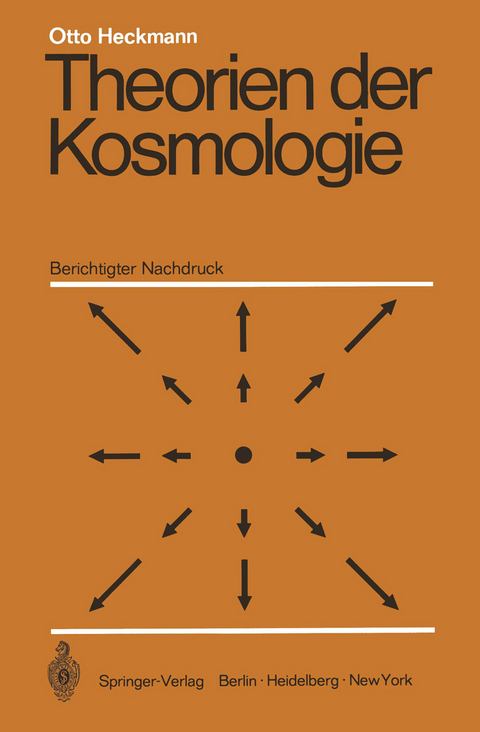 Theorien der Kosmologie - Otto Heckmann