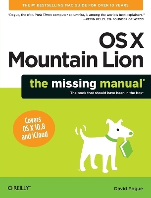 Mac OS X Mountain Lion: The Missing Manual - David Pogue