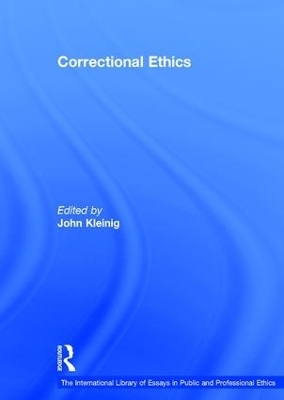 Correctional Ethics - 