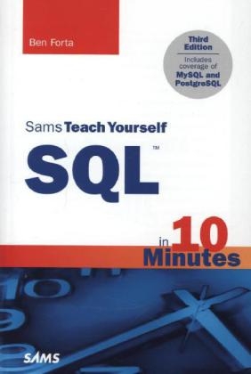 SQL in 10 Minutes, Sams Teach Yourself - Ben Forta