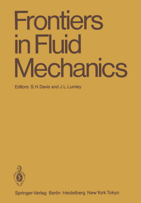 Frontiers in Fluid Mechanics - 