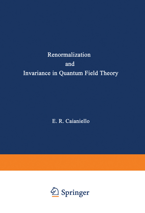 Renormalization and Invariance in Quantum Field Theory - 