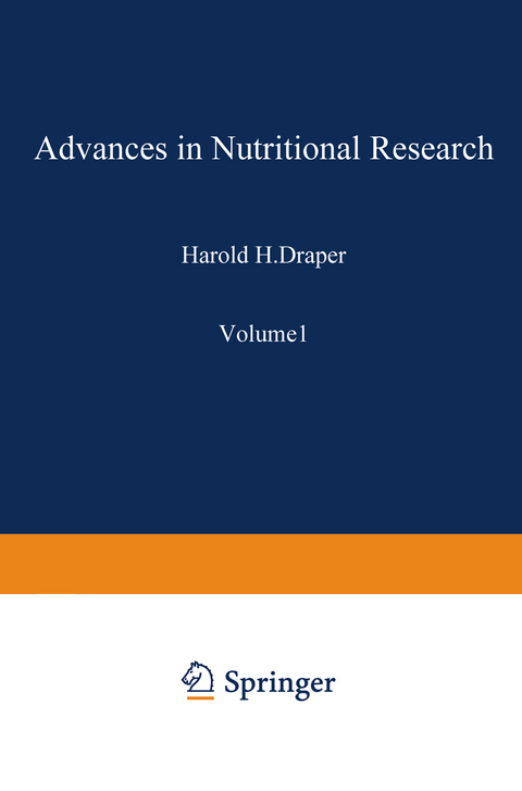 Advances in Nutritional Research - H. Draper