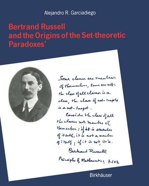 Bertrand Russell and the Origins of the Set-theoretic ‘Paradoxes’ -  GARCIADIEGO