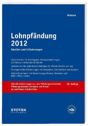 Lohnpfändung 2012 - Udo Hintzen