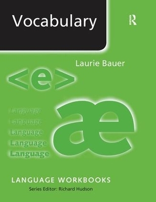 Vocabulary - Laurie Bauer