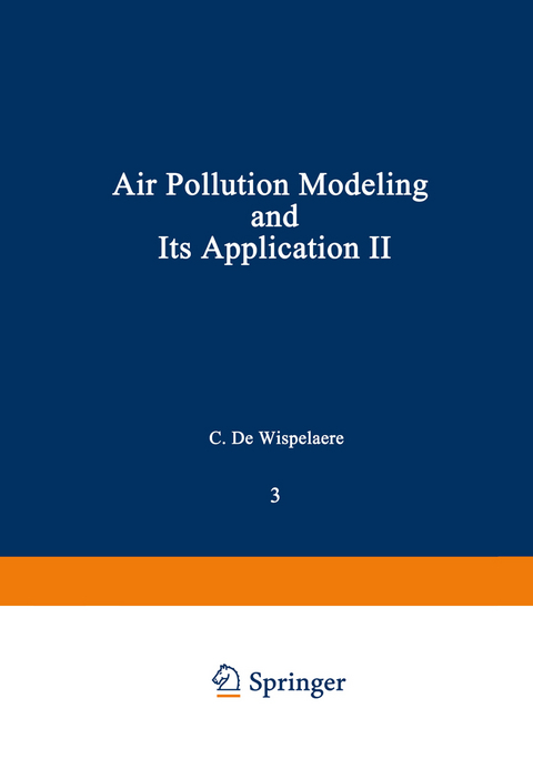 Air Pollution Modeling and Its Application II - 