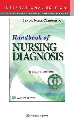 Handbook of Nursing Diagnosis - Lynda Juall Carpenito