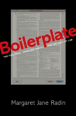 Boilerplate - Margaret Jane Radin