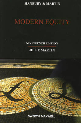 Hanbury & Martin: Modern Equity - Dr Jill Martin