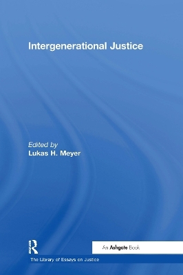 Intergenerational Justice - 