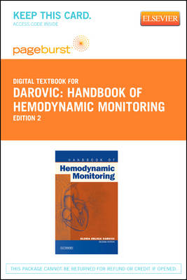 Handbook of Hemodynamic Monitoring - Elsevier eBook on Vitalsource (Retail Access Card) - Gloria Oblouk Darovic