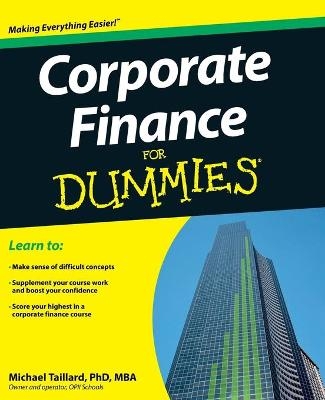 Corporate Finance For Dummies - Michael Taillard