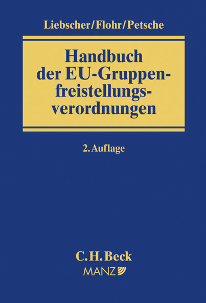 Handbuch der EU-Gruppenfreistellungsverordnung - 