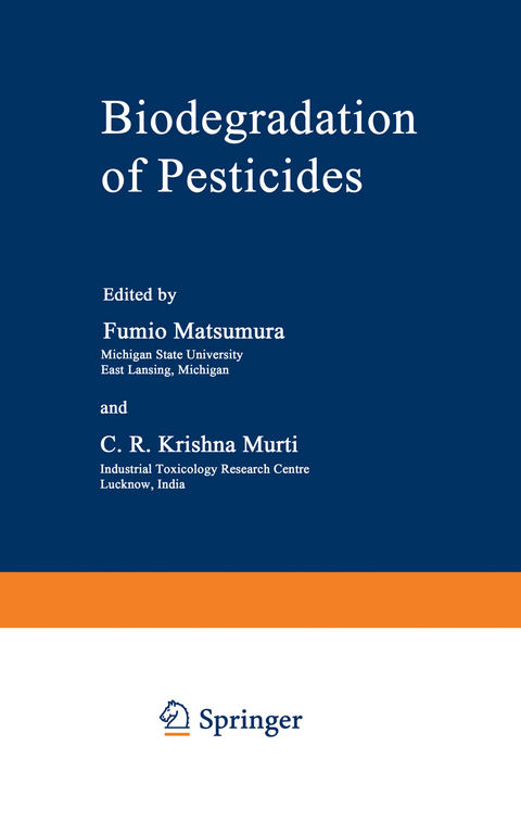 Biodegradation of Pesticides - 