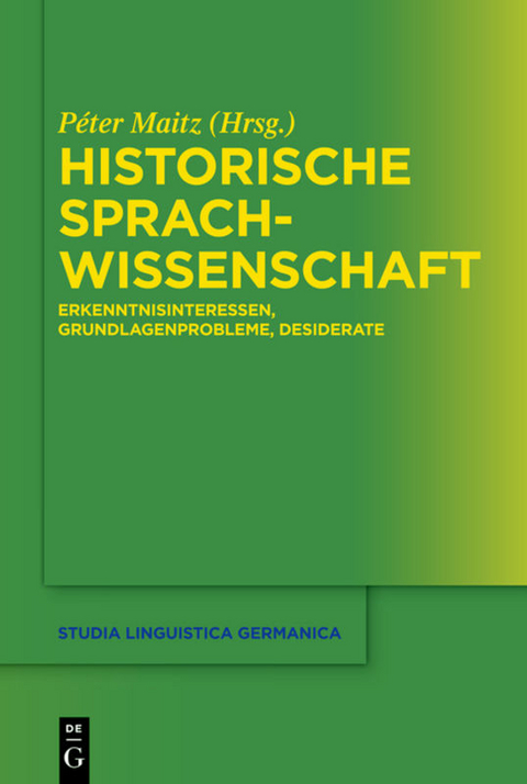 Historische Sprachwissenschaft - 