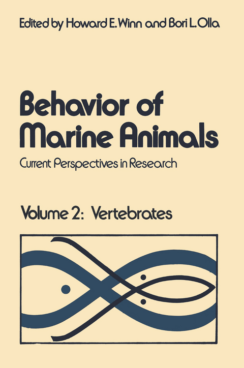 Behavior of Marine Animals - Howard E. Winn, Bori L. Olla