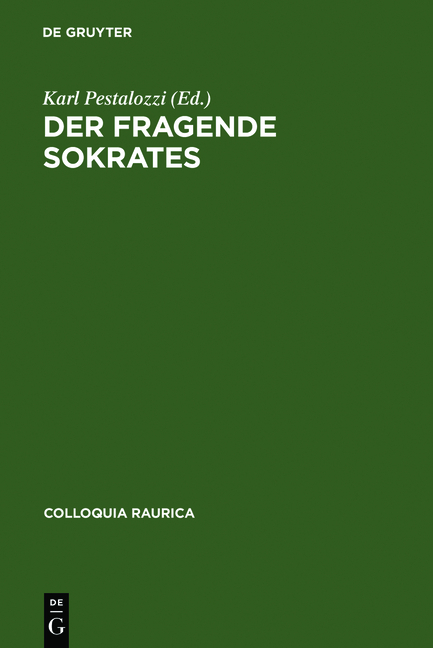 Der fragende Sokrates - 