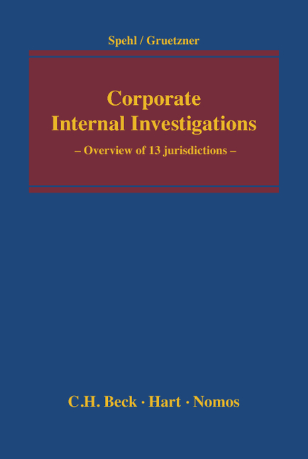 Corporate Internal Investigations - 