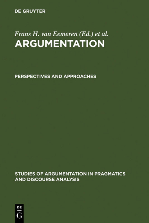 Argumentation / Perspectives and Approaches - 