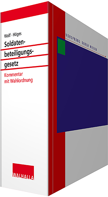 Soldatenbeteiligungsgesetz (SBG) inkl. Online-Dienst