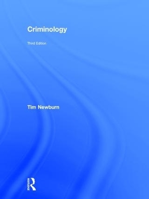 Criminology - Tim Newburn