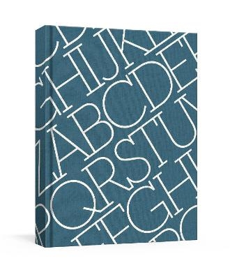 House Industries Indigo Linen Journal -  House Industries