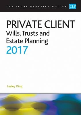 Private Client: 2017 - Helen Cousal, Professor Lesley King