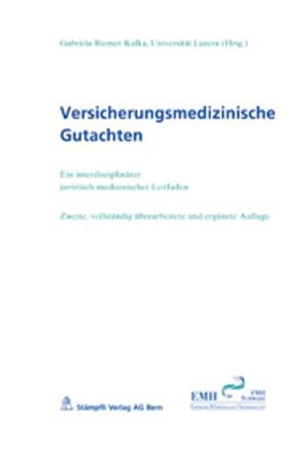 Versicherungsmedizinische Gutachten - Gabriela Riemer-Kafka